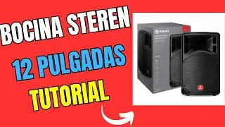 Bocina Steren 12 pulgadas amplificada econ&oacute;mica Bafle