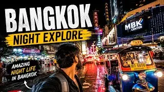 Bangkok Street Food Area 🍜🔥 | Indian Vlogger ka Real Experience | #vlog #bangkok #Thailand #trending