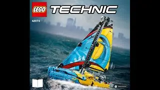 LEGO Instructions | Technic | 42074 | Racing Yacht | Mainbuild
