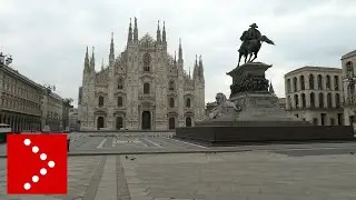 Milano mai vista, il centro &egrave; totalmente deserto