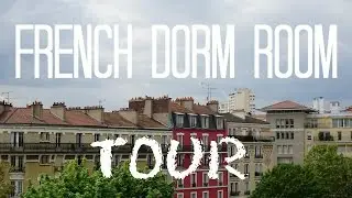 FRENCH DORM ROOM TOUR (Ecole Normale Superieure - Paris)