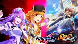 Speed Drifters Legends X Macross Delta Trailer tiempo de soltar a la bestia