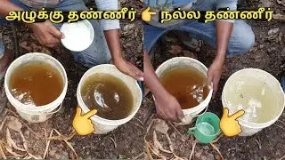 அழுக்கு தண்ணீரை நல்ல தண்ணீராக எவ்வாறு மாற்றுவது பற்றி | பண்னை குளத்தில் மாசுபடுவதை தடுக்க