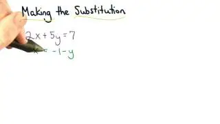 Substitution Expression - Visualizing Algebra