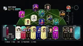 189 RATED DRAFT SQUAD !!! FIFA 20 FUT ROAD TO GLORY