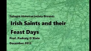 Irish Saints And Their Feast Days