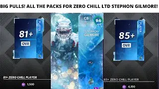 BIG PULLS! ALL THE PACKS FOR ZERO CHILL LTD STEPHON GILMORE!