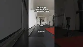 Тестирование работы усовершенствованной системы пожаротушения! #шорты