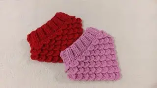 Gola Crocodilo / Gola em crochê