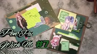 Penpal With Me #7 / No Talking Happy Mail Process Video #penpalwithme #penpalideas