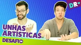 HOMENS FAZEM UNHAS DECORADAS | DESAFIO DR | DRelacionamentos