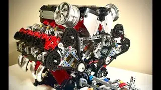 Mould King 10130 V8 Engine