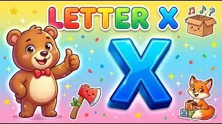 Letter X for Kids | Learn X Sounds with Fun Words | Kiddo Learns