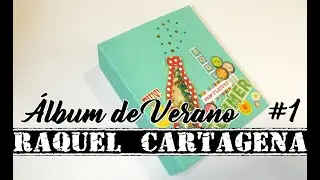 Album de Verano Carta Bella Summer Splash DIY TUTORIAL  scrapbooking 1