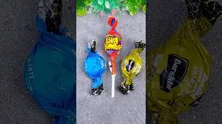 rainbow 🌈 big giant lollipops 🍭vs colorful 🎊chocolate🍫 candy 🍬popsicle today🍬#shorts#lolipop#candy