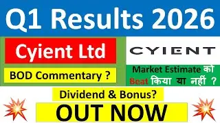 CYIENT Q1 results 2026 | CYIENT results today | CYIENT Share News | CYIENT Share latest news today