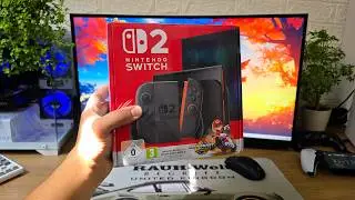 Nintendo Switch 2 Unboxing Mario Kart World configura&ccedil;&otilde;es iniciais 2026