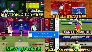 Funk Cricket 25 V3 Update Released! Funk Cricket 25 Download Now! Rc 20 New Update Full Details