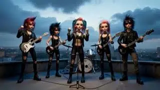 🎸🇨🇦 &ldquo;SinfulDoll Punk Tour Across Canada&rdquo; (Part 2) #canada #SinfulDoll #ai