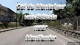 Col de Montségur van Bélesta naar Montferrier Honda Varadero XL 1000 2019