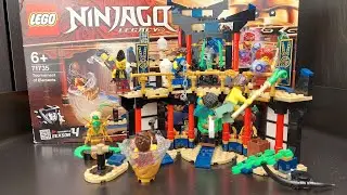 LEGO NINJAGO LEGACY ОБЗОР - ТУРНИР СТИХИЙ 71735