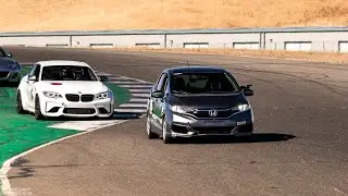 SpeedSF Honda Fit Thunderhill Raceway East bypass Session 1 6/7/2024