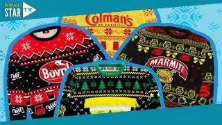 Marmite and Pot Noodle Christmas jumpers on sale with profits going to charity
