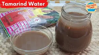 How to Prepare Tamarind Water for Easy Usage (Asam Jawa) น้ำมะขาวเปียก