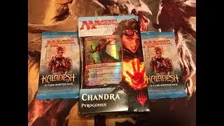 MTG Kaladesh Chandra Planeswalker Deck Opening + Bonus