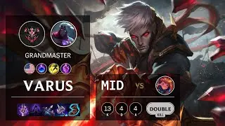 Varus Mid vs Zoe - NA Grandmaster Patch 10.13