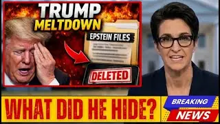 Trump Breaks Down After Epstein Files Spark Online Firestorm | Deleted Post