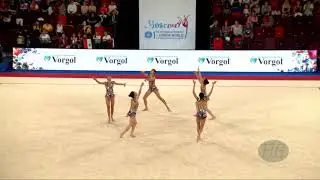 Singapore (SGP) - 2019 Rhythmic Junior Worlds, Moscow (RUS) - Qualifications 5 Hoops