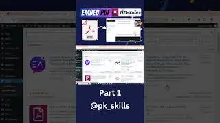 #elementor #pdf #embed Part 1