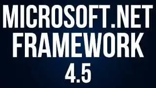 Microsoft net Framework 45 Free Download 2013