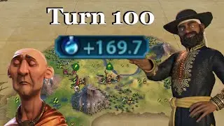 Ethiopia and Moksha are insane together! Civ 6 science run? Part 1.