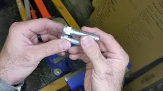 Installing longer wheel studs