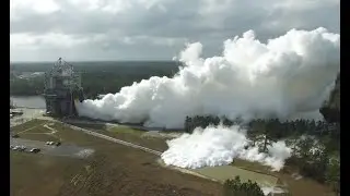 Technicians in New Orleans fully assemble NASA&rsquo;s Launch System rocket&rsquo;s 212-foot core stage