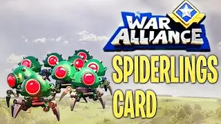 War Alliance Spiderlings Card - War Alliance PvP Royale - Gameplay (Android/HD)