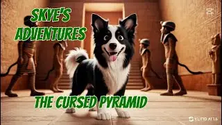 Skye's Adventures, The Cursed Pyramid. Join skye the Border Collie on an Egyption Adventure.
