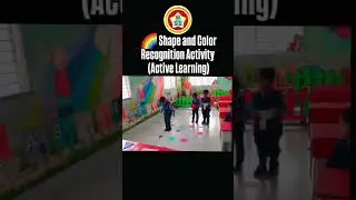 Shape and colour recognition (Active Learning)@The Sardana International School 