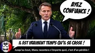 Macron makes ABSOLUTELY UNHINGED remarks.
