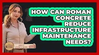 How Can Roman Concrete Reduce Infrastructure Maintenance Needs? - All About Rome