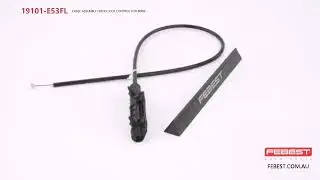 19101-E53FL CABLE ASSEMBLY HOOD LOCK CONTROL FOR BMW
