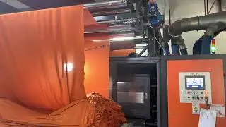Sueding machine running