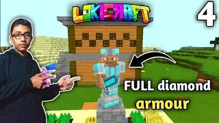 I MAKE A FULL DIAMOND ARMOUR |LOKI CRAFT GAMEPLAY#4