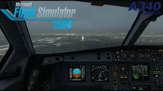 iniBuilds A340-300 | First Flight – Boston ✈️ Frankfurt