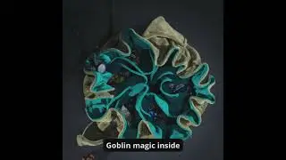 Funny TTRPG gift, Goblin dice bag