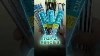 Must Have Pencils ✏️ in Stationery Collection By Apsara  #shorts #SYShorts 441