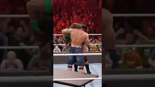 SUPLEX THROUGH TABLE #randyorton #johncena #wwe #wwe2k22 #gaming #gameplay #gamingvideos #trending