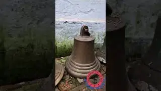 Vintage bronze ship bells....